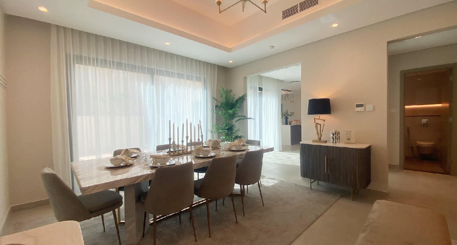 hall - al rahmaniya - show villa