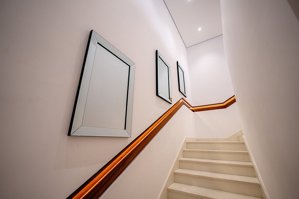 stair inside shoumous villa