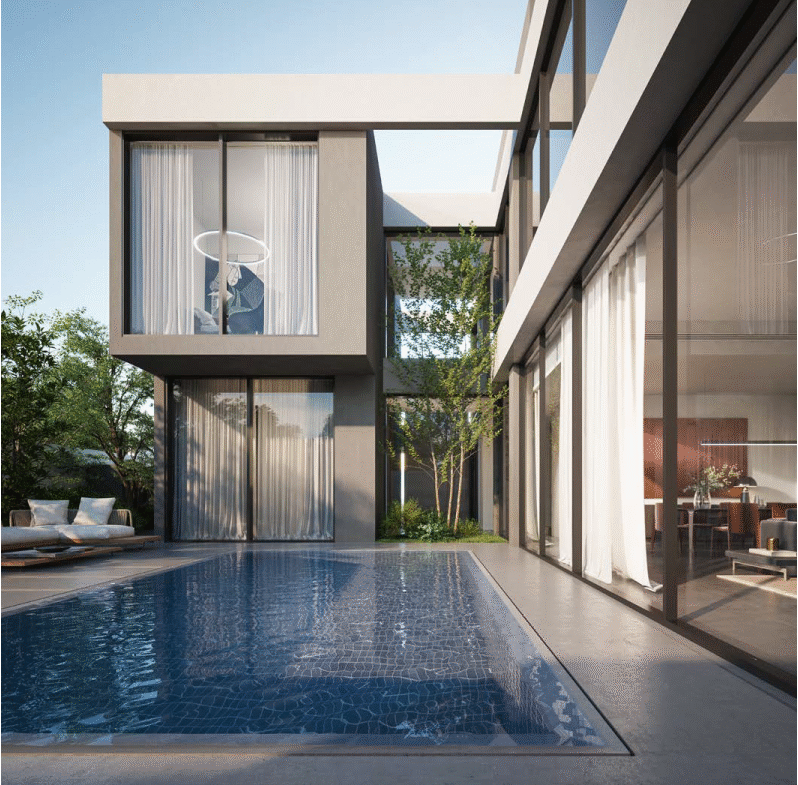 villa masaar swimming pool