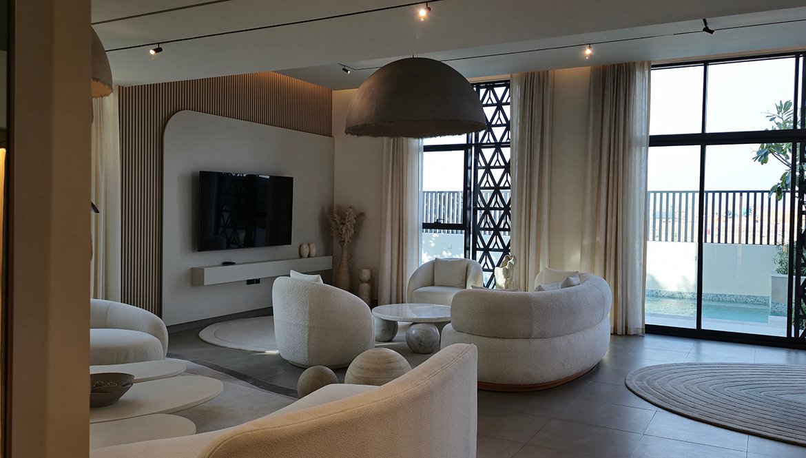 view corner hall hayyan villa