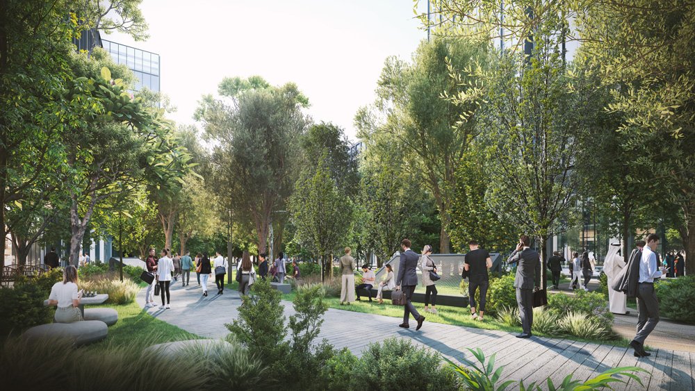 Landscape corner view - Central Business District