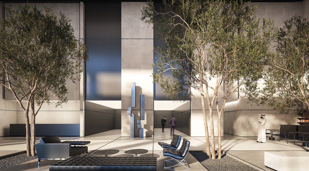 Lobby design Building - Central Business District