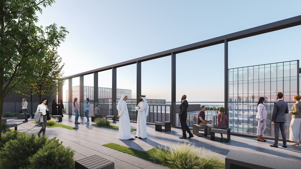 roof top Building Central Business District